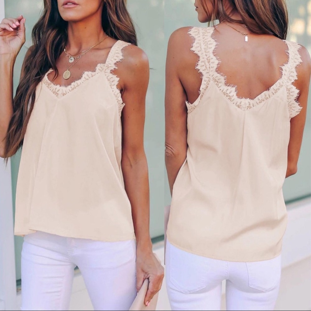 Forget me not apricot cami